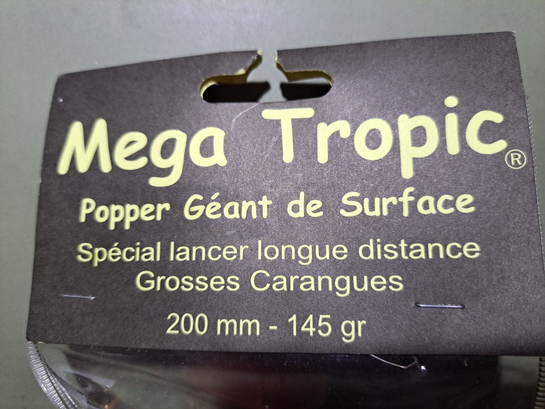 Esche: Popper Flashmer Mega Tropic 200 mm – Nuovo e nell'imballaggio originale da Fribourg venduto da versus702 2