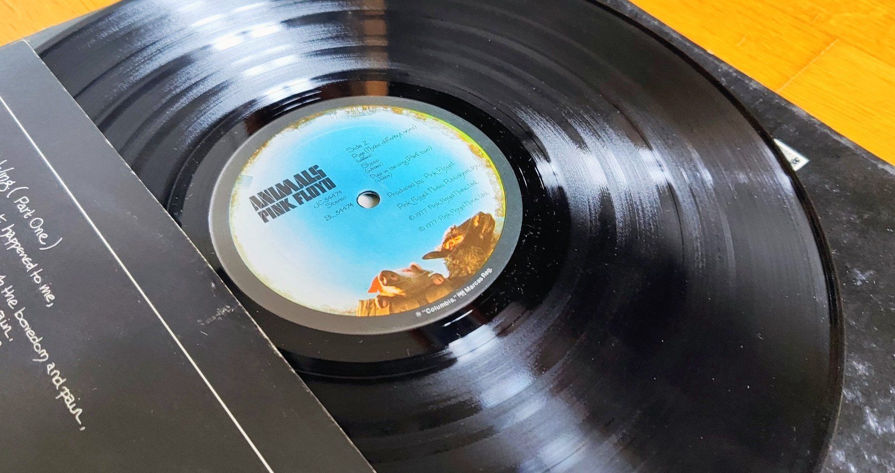 Pink Floyd – Animals (1977) – LP vinyle – Pressage américain (Gebraucht ...