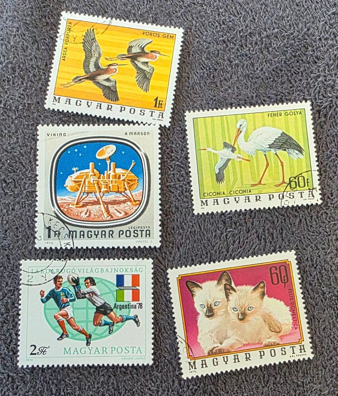 Tous les timbres: Lot de 48 timbres monde années 60–80 – Neuf (Voir description) à Ins par amstutzkewin 5