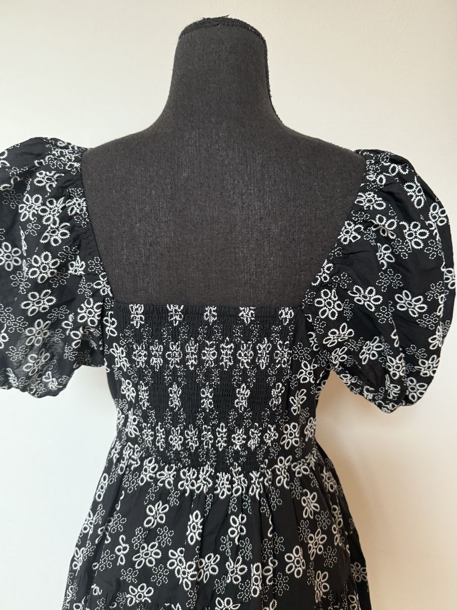 Kleider: Boho Minikleid mit Puffärmel – Neu (gemäss Beschreibung) aus Sigriswil von ck56 3