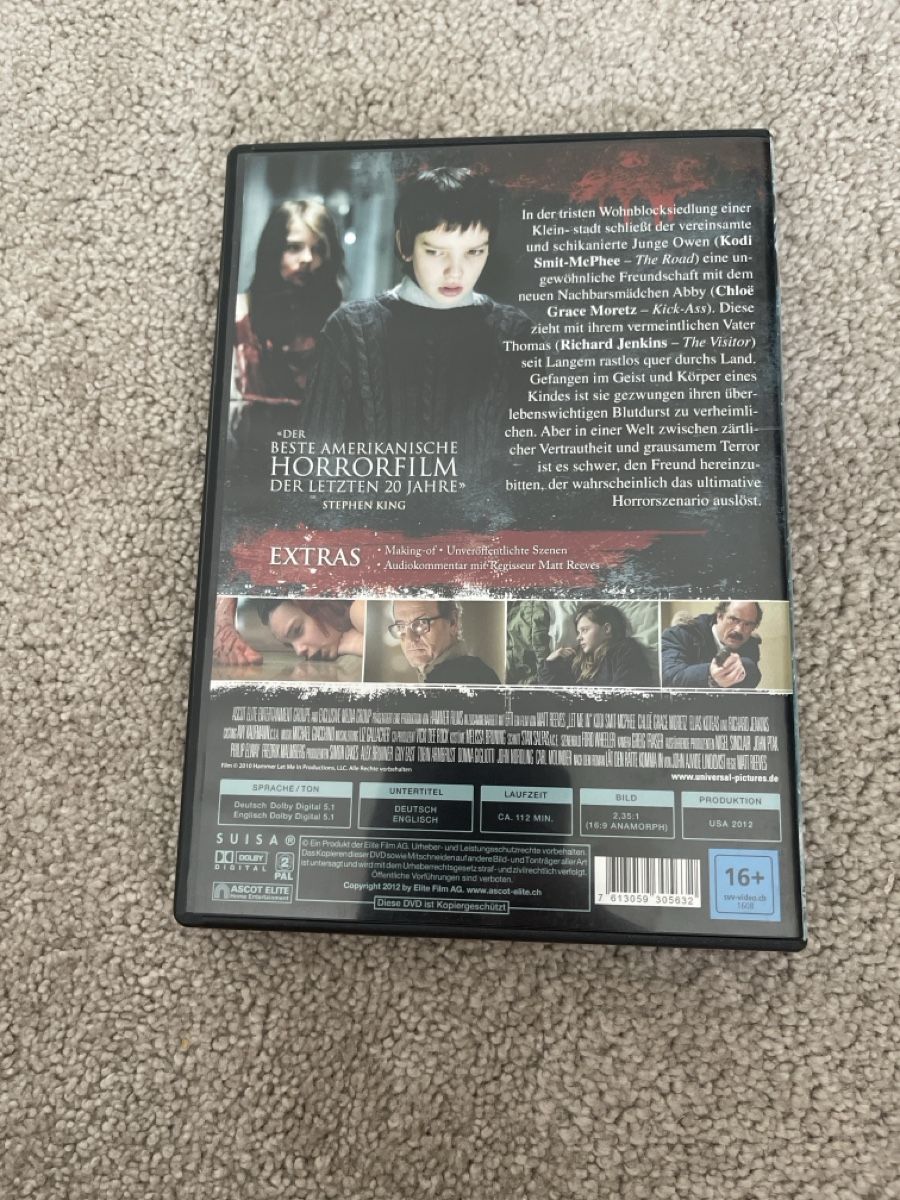 Tous les DVDs: DVD Let Me In Region 2 – D'occasion à Unterkulm par AnoliOccasion 2