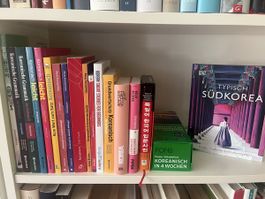 Büchersammlung Korea und Koreanisch lernen