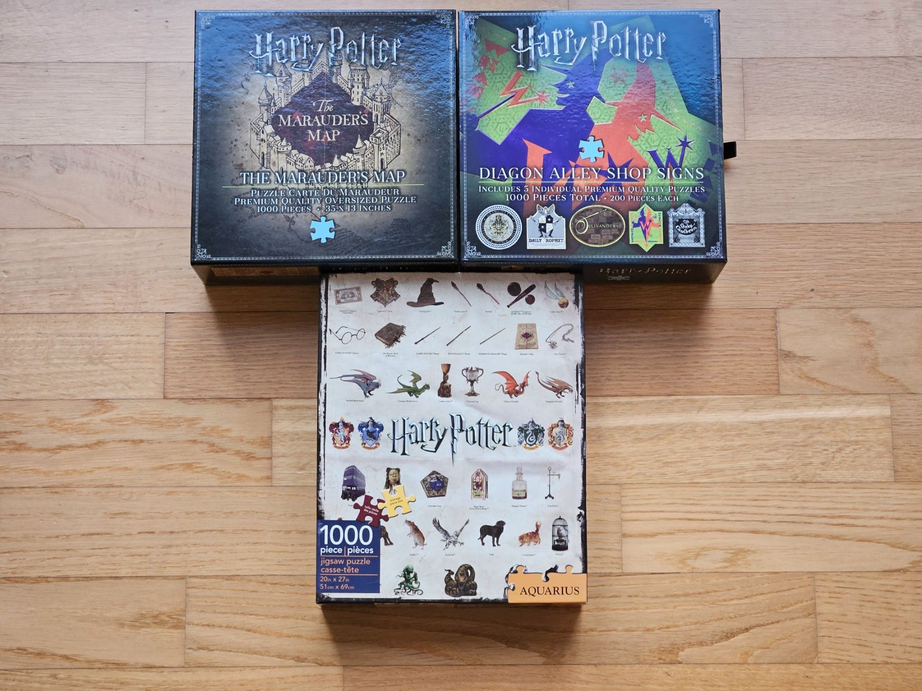 Puzzle: 3 Harry Potter Puzzles 1000 – Usato da Luzern venduto da lpgera