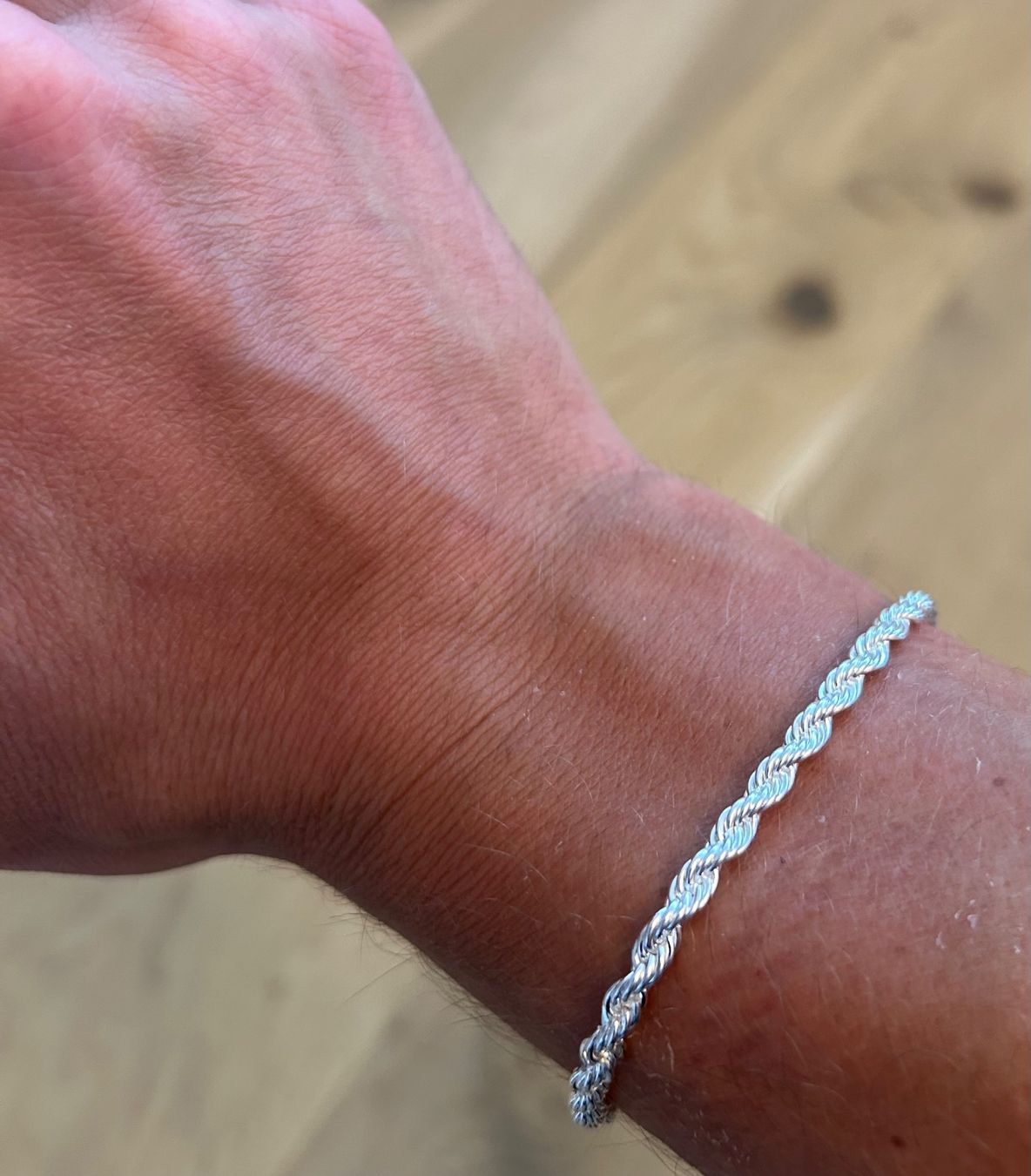 Bracciali & Braccialetti: Silbernes Armband, neu, Sterlingsilber – Nuovo (secondo la descrizione) da Domat/Ems venduto da WatchmeSa