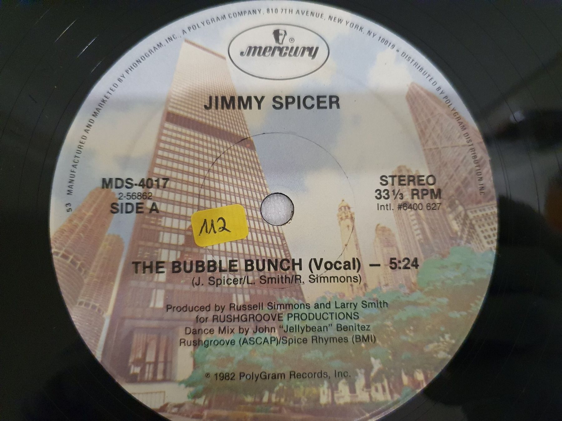 Schallplatten: Jimmy Spicer – The Bubble Bunch – Gebraucht aus Uster von Vinyl-Leidenschaft 2