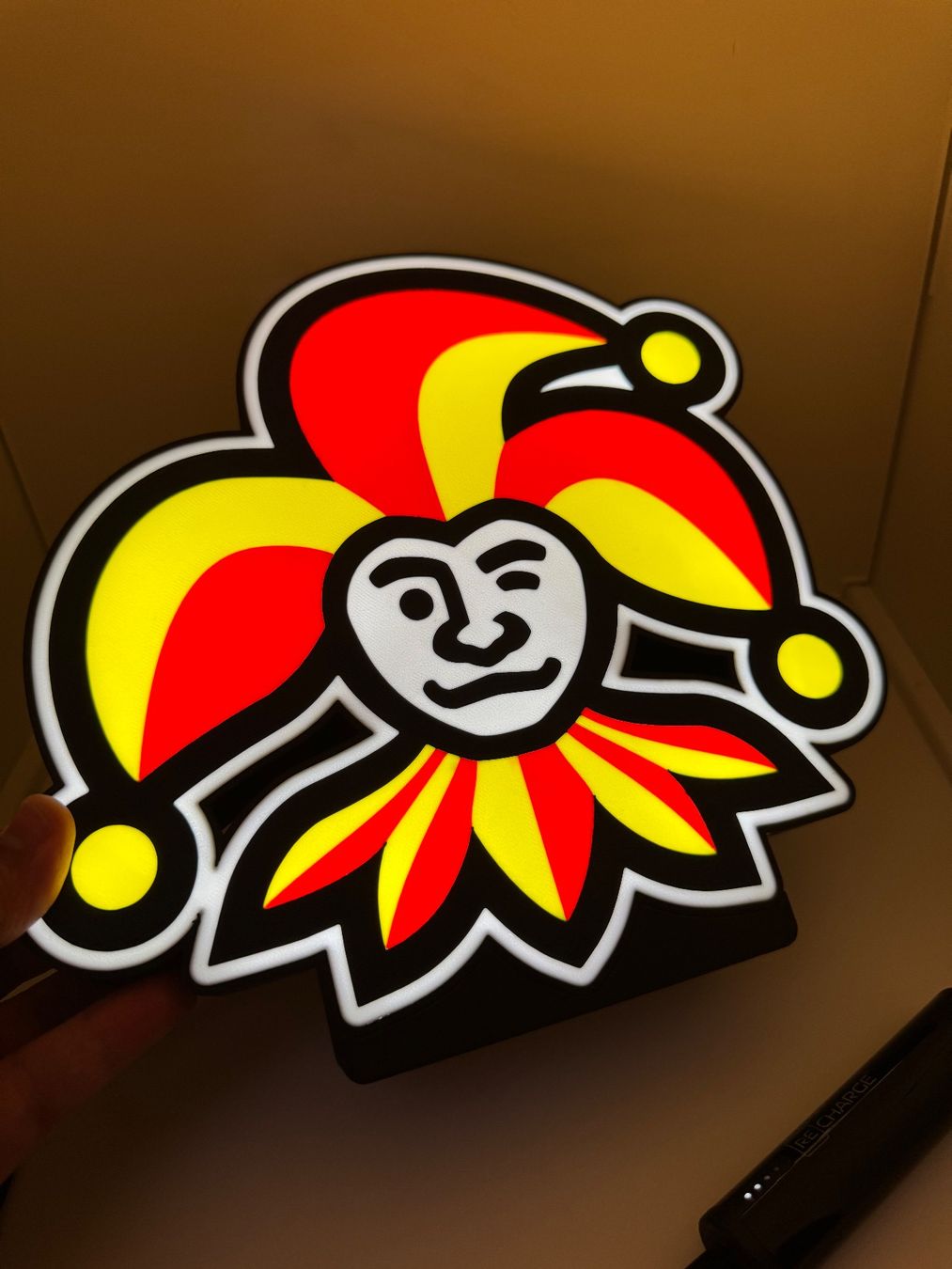 Lampade: Lightbox / lampe logo Helsingin Jokerit – Nuovo (secondo la descrizione) da Vicques venduto da PAMB3D 6