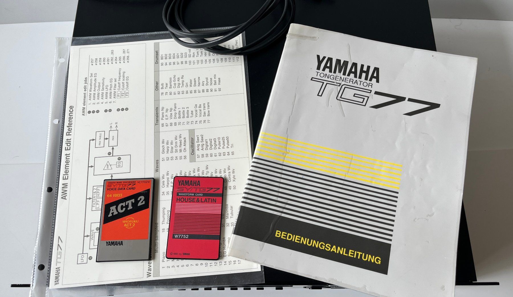 Yamaha Strumenti musicali: Yamaha Tongenerator TG77 – Usato da Wauwil venduto da swissGadgets 8
