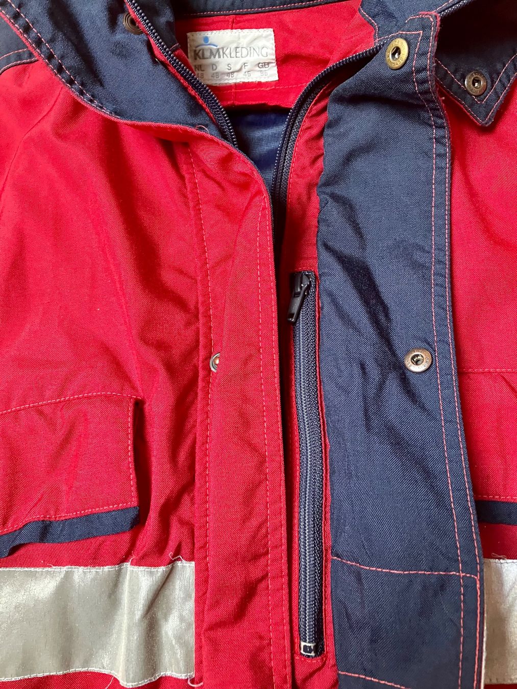 Jacken: Warn Schutz Jacke Arbeitsjacke rot – Gebraucht aus Bettwiesen von Zustand57 4