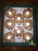 baumkugeln golden glas weihnachten