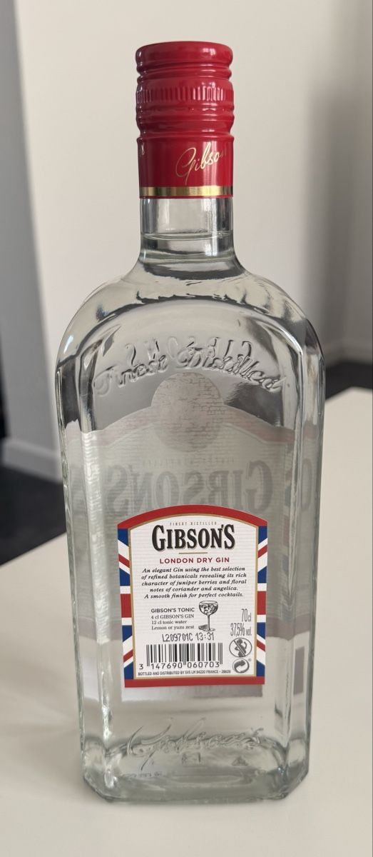 Bevande alcoliche: GIBSON’S LONDON DRY GIN – Nuovo e nell'imballaggio originale da Tavannes venduto da Blanc0o13 1