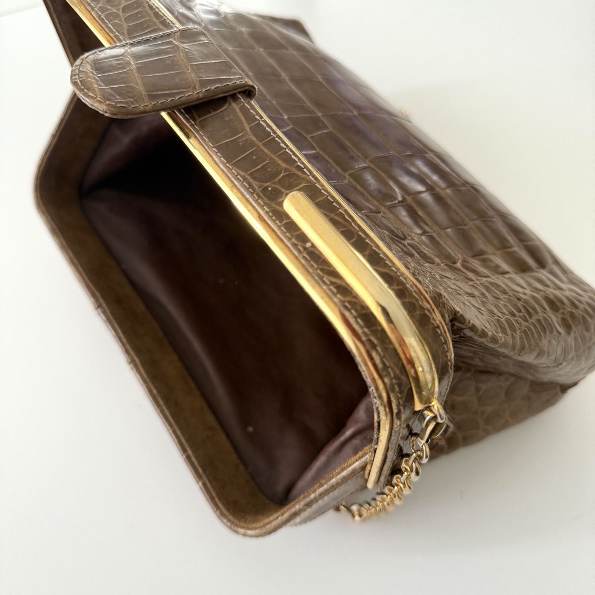 Taschen für Damen: VINTAGE Crocodile Leather Bag – Gebraucht aus Emmen von Avviivva_Com2023 7