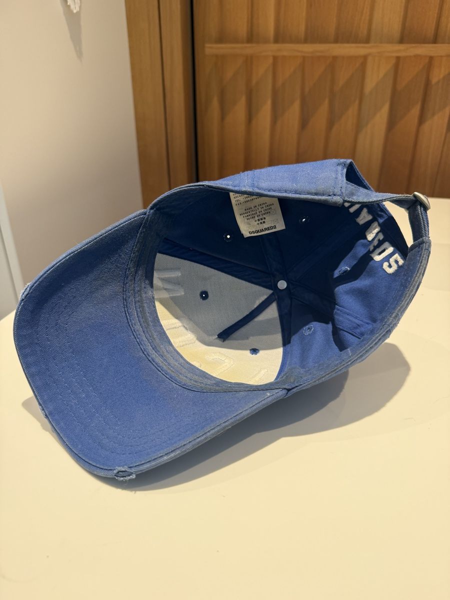 Dsquared2 Hüte, Mützen & Caps: Dsquared2 ICON Cap Blau – Gebraucht aus Aeugst am Albis von mrc.96 4