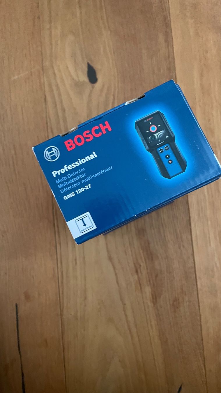 Bosch Misurare: Bosch GMS 120-27 Professional Multi-Detektor neu – Nuovo e nell'imballaggio originale da Benken SG venduto da BI97 4