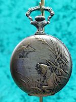 Vintage, LION Jäger Taschenuhr sehr gut erhalten