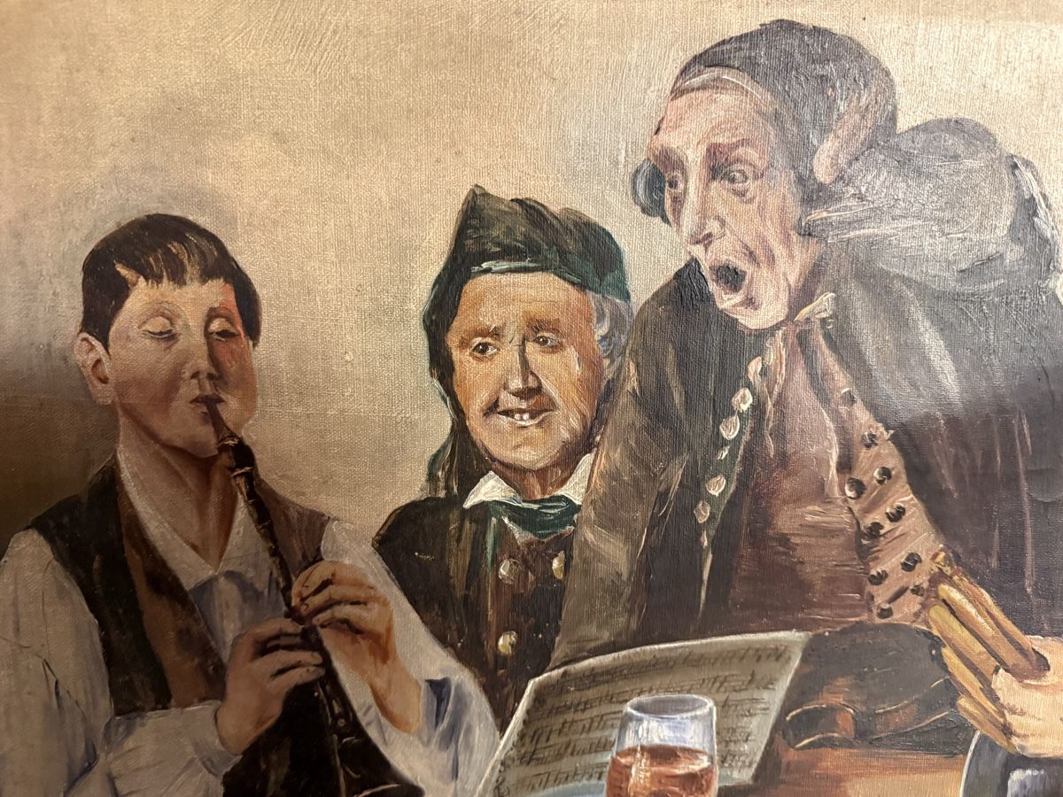 Dipinti: Ölgemälde Ölbild um 1880-1900 – Usato da Riehen venduto da MaestroImperatore 1