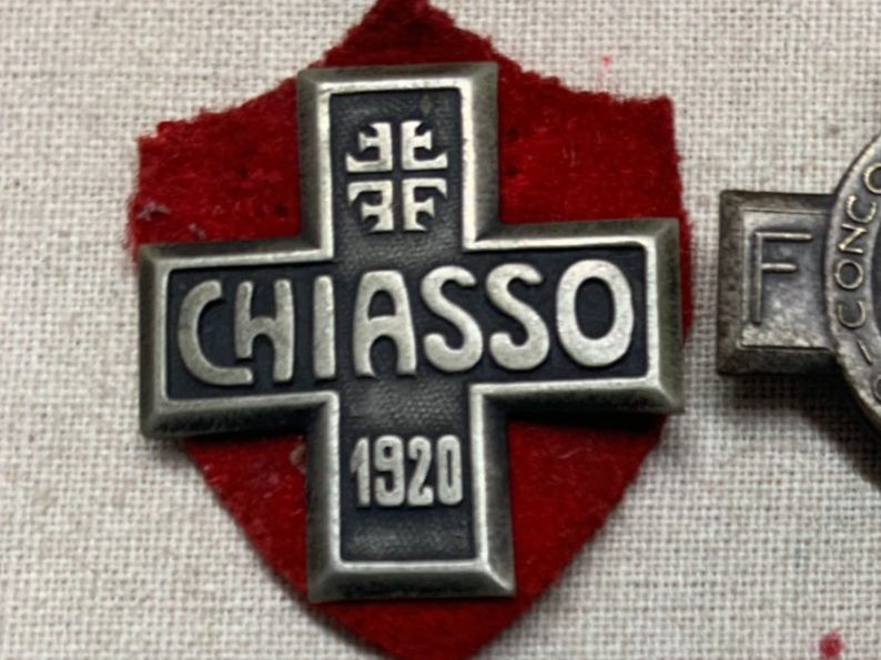 Medaglie: Ticino - Chiasso - 1920 - 1923 - 1932 - 1935. – Usato da Sorengo venduto da 74in 2