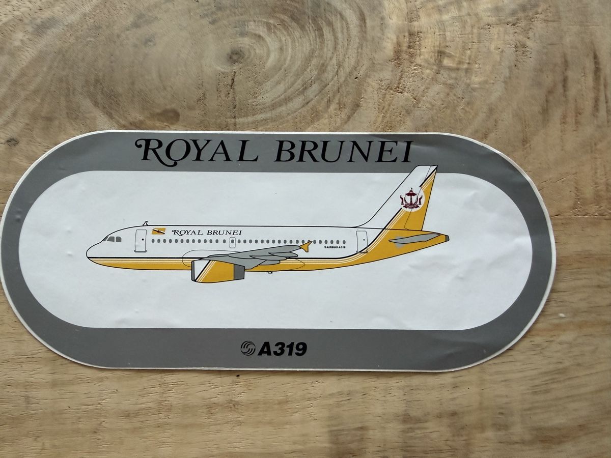 Aufkleber: Royal Brunei Aufkleber – Neu (gemäss Beschreibung) aus Tägerwilen von Cessna98