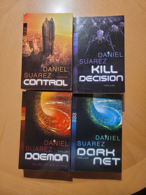 Vier Bücher von Daniel Suarez (Gebraucht) in für CHF 4