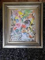 Tinguely Cartoline Druck sowie einladungskarte selten