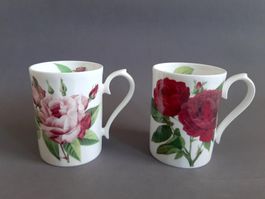 2 Tassen von Roy Kirkham, The Rose Collection, 2006