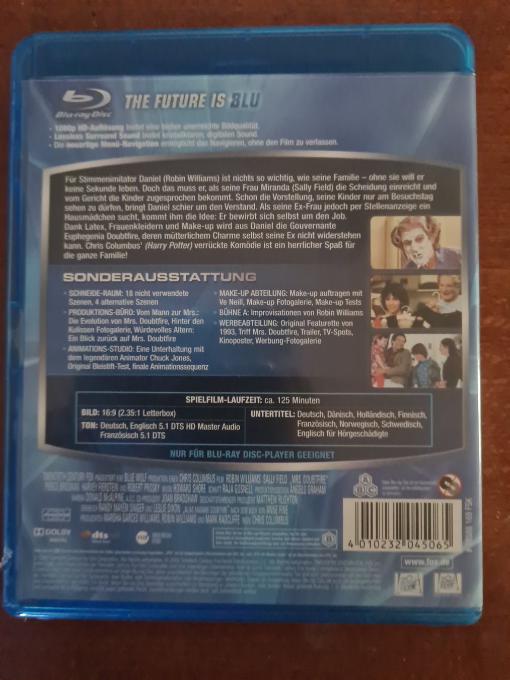 Alle DVDs: Mrs. Doubtfire – Gebraucht aus Laupen ZH von chefdom 1