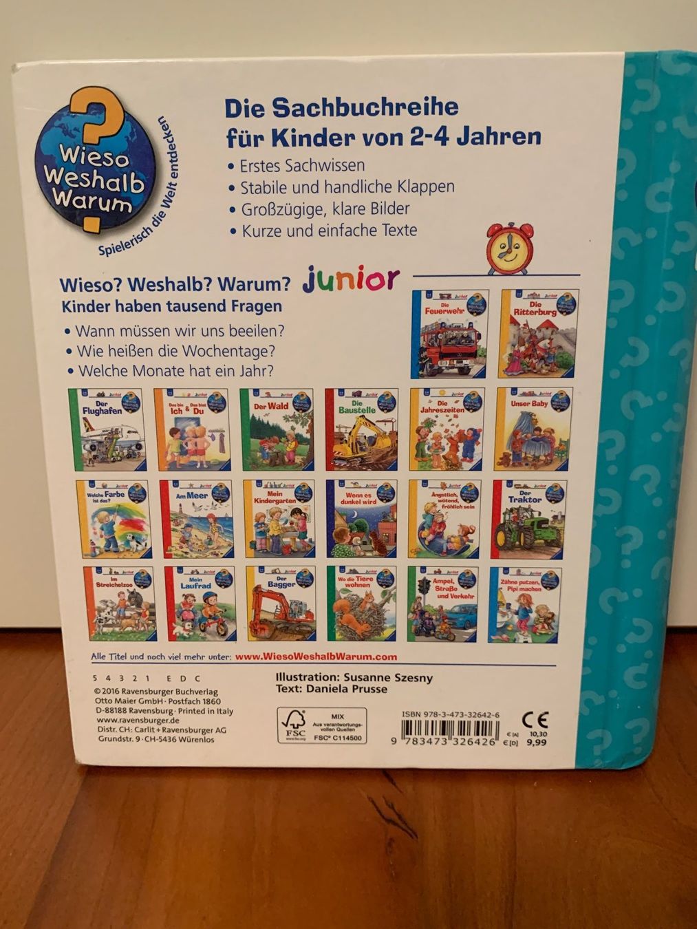 Bücher: Neues "Wieso? Weshalb? Warum?" Junior Buch – Gebraucht aus Bonstetten von cerberusdvd 1
