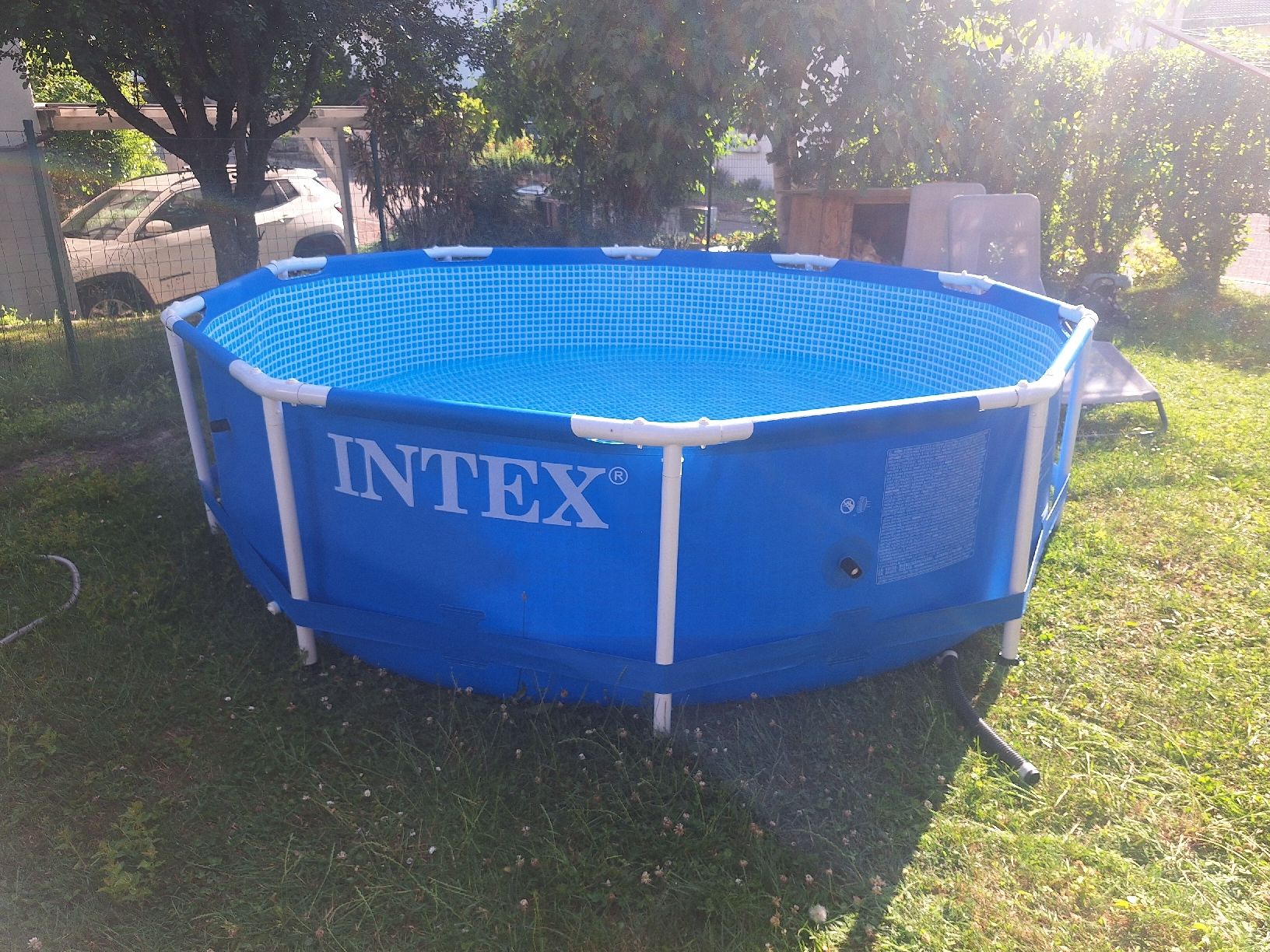 Intex Piscine: Pool 305x76 cm Intex mit Pumpe und Abdeckung – Usato da Killwangen venduto da Tamara82