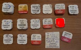 1 Stück von Auswahl: Vintage OMEGA Fournituren / Uhrenteile