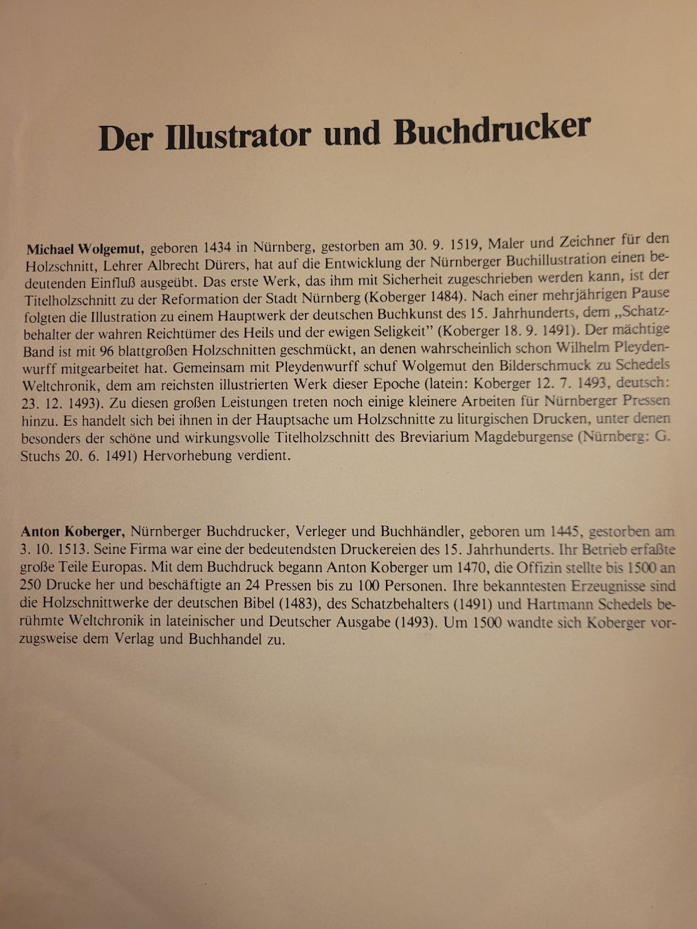 Xilografie: Original 1493 Michael Wolgemut – Nuovo (secondo la descrizione) da Wettingen venduto da mor_76q7 3