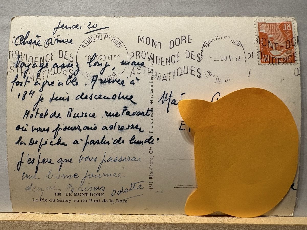 Cartoline postali: AK von Le Mont Dore – Usato da Rümlang venduto da Brieftaube1 1