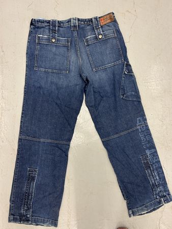 Armani Jeans Hose, Grösse 36, Vintage Style mit Prints