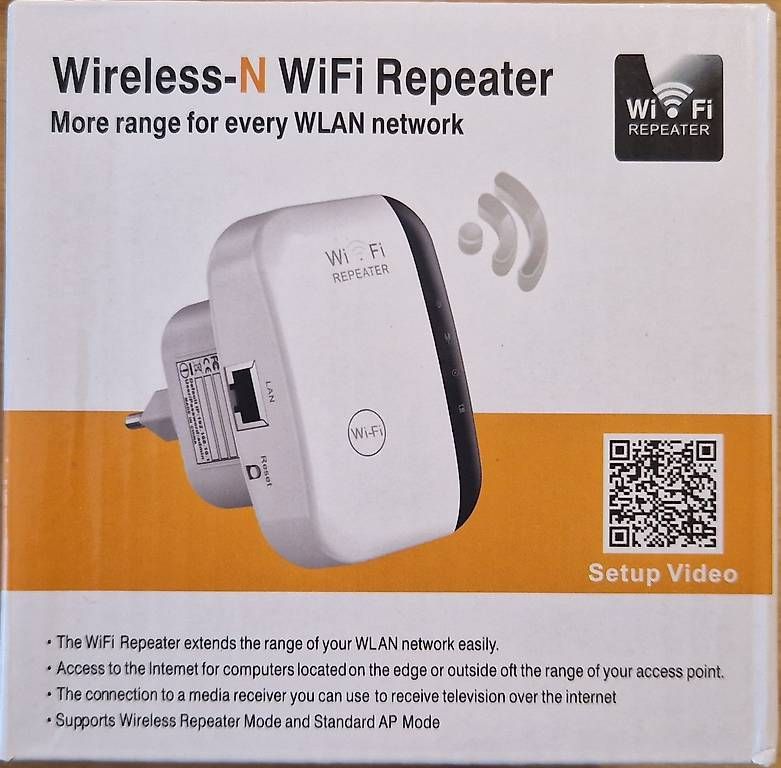 WiFi: 4 Wireless-N WiFi Repeater – Neuf avec emballage d'origine à Bütschwil par Rgfire
