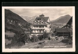 Kienthal, Hotel Bären mit Bergpanorama
