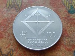 ITALIE  100  Lire  1974