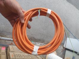 Kabel 3x1.5mm2 3x1.5 3G1.5 LNPE 8m VERLEGEKABEL