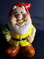 Vintage - herziger Gartenzwerg mit Pilz sucht neues zu Hause