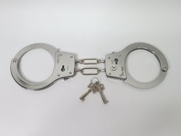 Handcuffs Metall Handschellen Neu mit Schlüssel