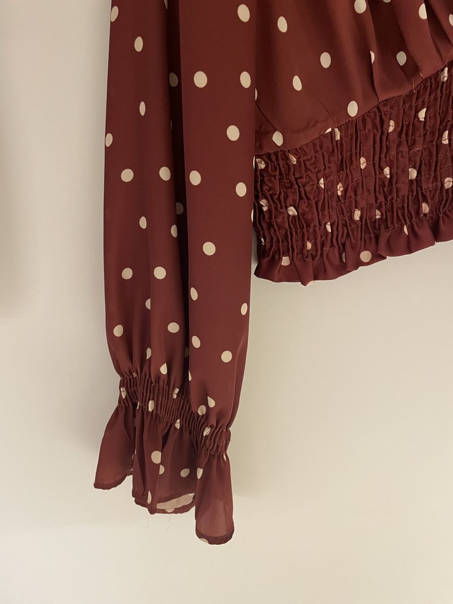Zara Camicette: Zara Damenbluse gepunktet – Nuovo (secondo la descrizione) da Vaduz venduto da GiuliaSu 3