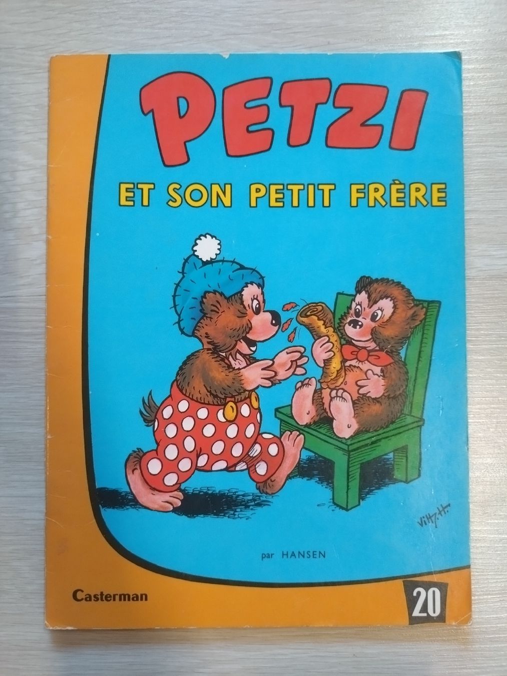 BD:  Petzi et son petit frère Casterman 1972 EO  – D'occasion à Farvagny-le-Grand par LaCaverne