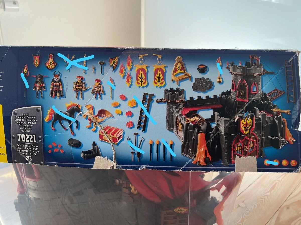 Playmobil Giocattoli: Grosse Playmobil Burg – Usato da Aesch BL venduto da jroemer 7