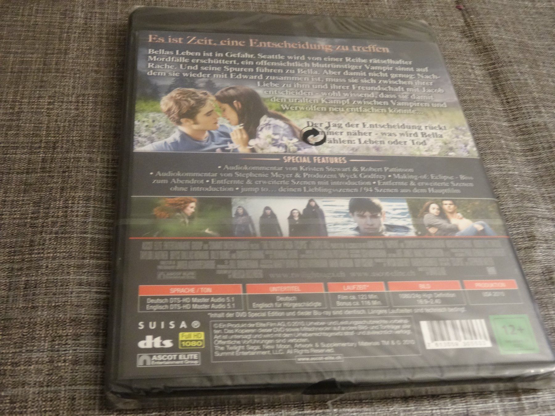 Alle DVDs: Twilight Eclipse - Biss zum Abendrot - Blu-ray - Neu! – Neu und originalverpackt aus Olten von Disc-Verkauf 1