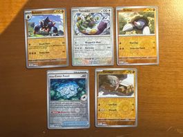 Pokemon Reverse Karten Set (Versand gratis)
