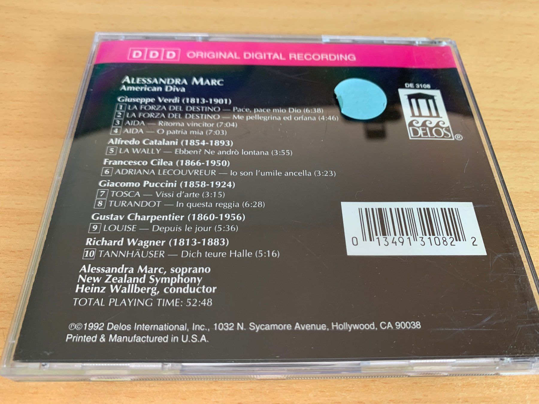 CD: Alessandra Marc – American Diva – Usato da Rikon im Tösstal venduto da Alpenmutz 1