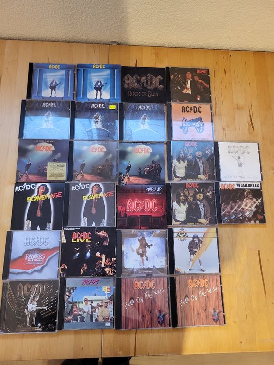 AC/DC CD Sammlung (Gebraucht) in Liestal für CHF 60 – mit Lieferung auf ...