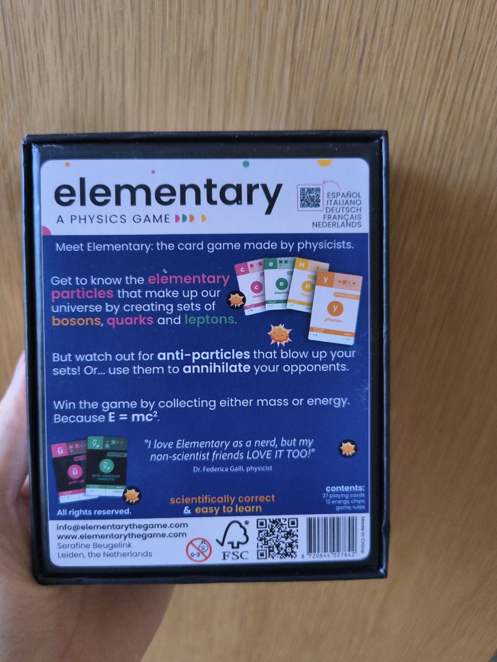 Spiele: Jeu de société: elementary – Neu (gemäss Beschreibung) aus Sonceboz-Sombeval von mayling_ngo 1