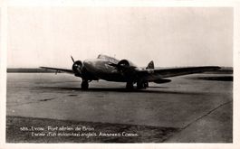 Lyon - Port aérien de Bron. Flugzeug Airspeed Consul