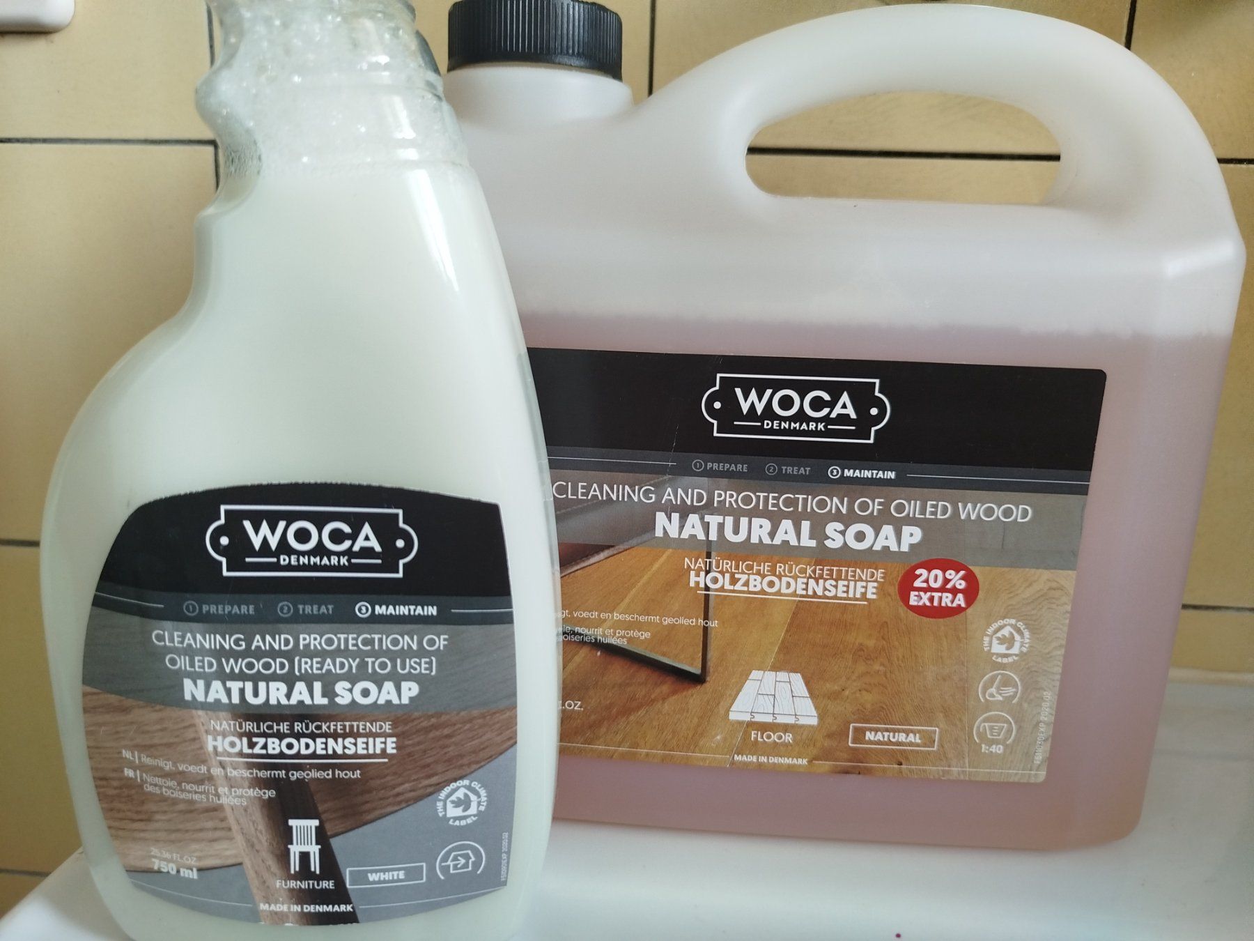 Woca Pflegeprodukte: Woca Holzbodenseife im Set – Gebraucht aus Olten von Sugus_87
