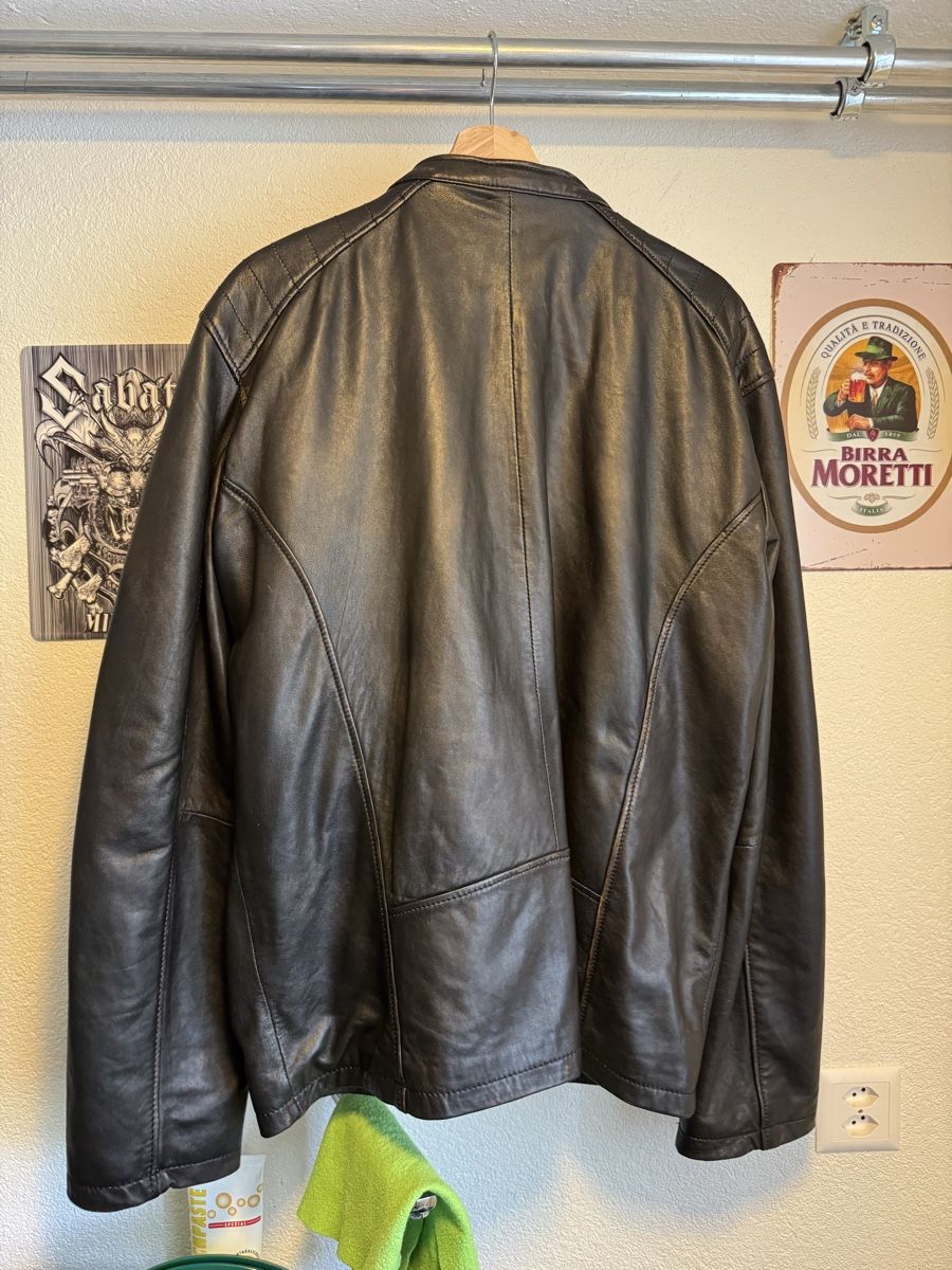 Giacche: Neue Echtlederjacke Mustang XXL – Nuovo (secondo la descrizione) da Waldenburg venduto da SimiCelica 1