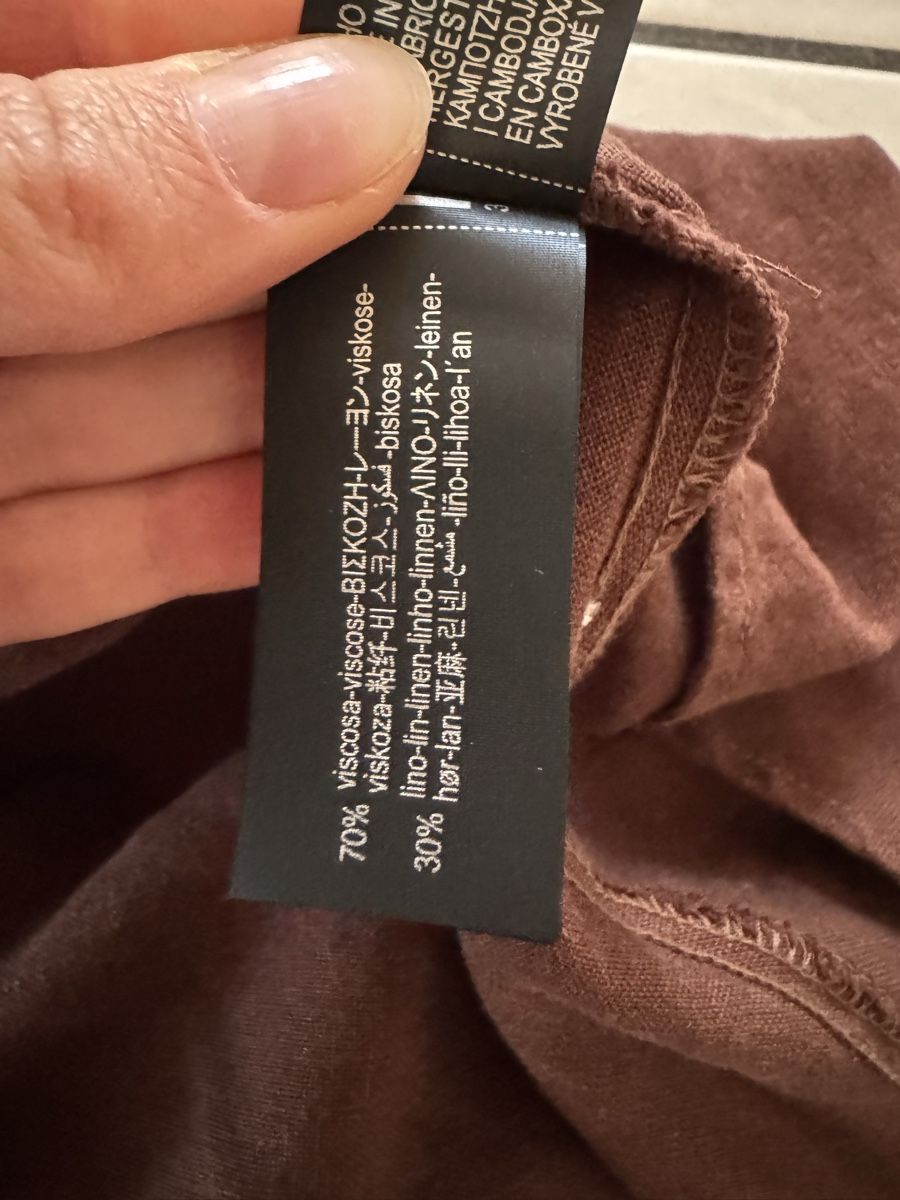 Zara Vestiti: Zara Kleid, Gr. S, Braun – Nuovo e nell'imballaggio originale da Hergiswil NW venduto da kaufe_bei_kaufmann 2