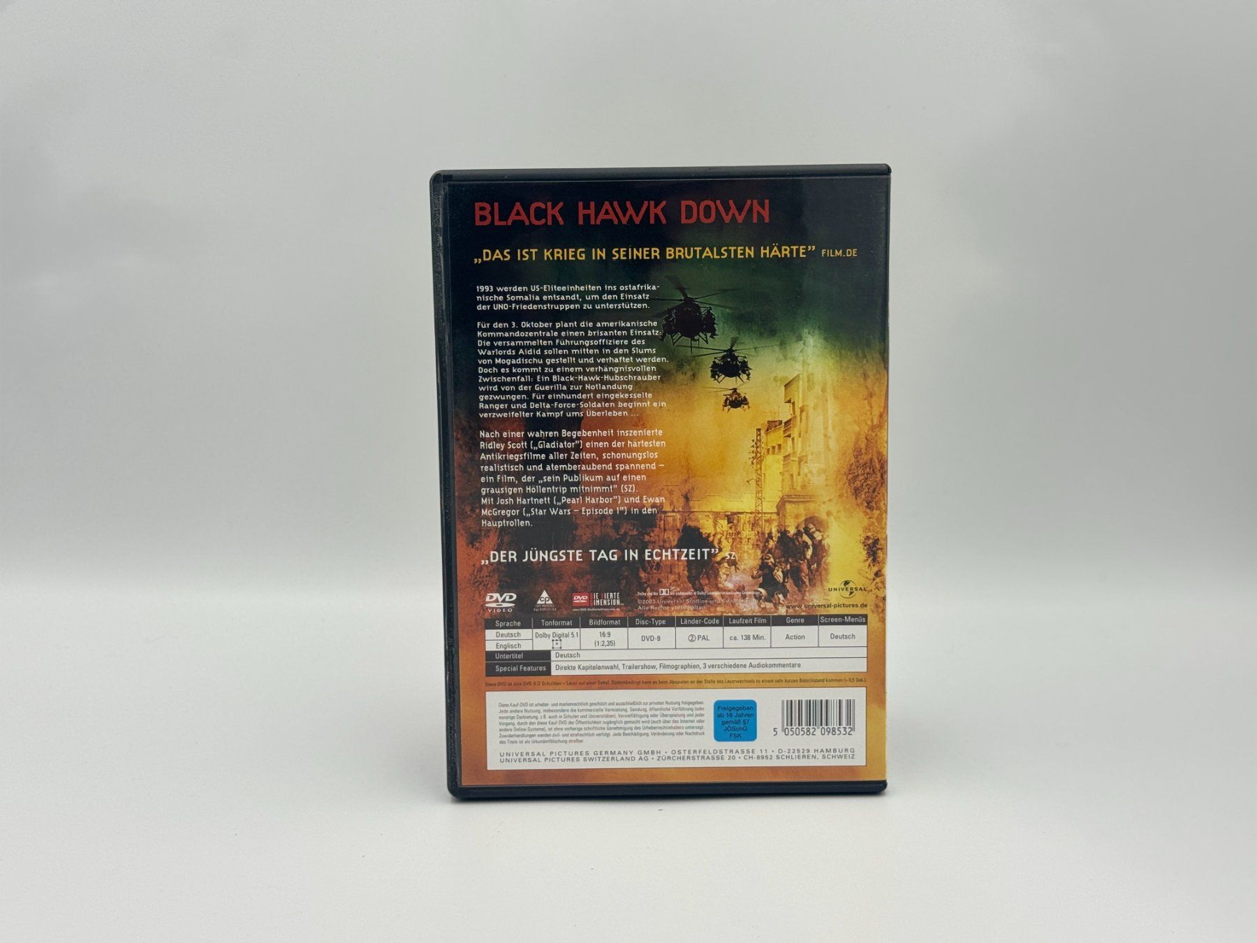 Tutti i DVDs: BLACK HAWK DOWN - Versand A-Post nur CHF 2.50! – Usato da Siblingen venduto da goodprice24 1